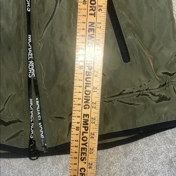 Michael Kors Women’s Hooded Windbreaker Jacket Coat, Size Small - Picture 9 of 10